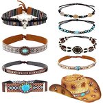 Woven Leather Belt Manufacturer - OEM Black Hat Scarf Decorative Accessory