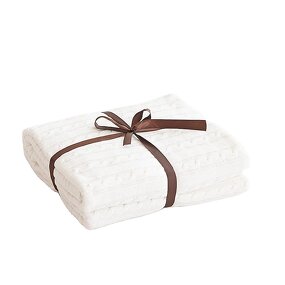 Cable Knit Blanket Factory - OEM Soft Light Weight All Seasons Wholesale