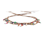 Ethnic Belt Accessory Factory - OEM Vintage Wooden Bead Hat Band Wholesale