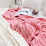 Cable Knit Blanket Factory - OEM Soft Light Weight All Seasons Wholesale