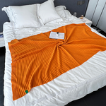 Knitted Blanket Manufacturer - OEM Nordic Style Solid Color Sofa Cover