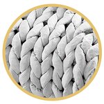 Weighted Blanket Factory - OEM Handmade Chunky Knit Velvet Sleep Throw