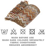 Bohemian Throw Factory - OEM 130x160cm Knitted Sofa Blanket Wholesale