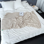 Knitted Blanket Manufacturer - OEM Nordic Style Solid Color Sofa Cover