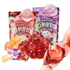 Gummy Candy Factory - OEM 3D Peeling Fruit Jelly