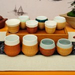 陶瓷茶杯生产商-代工竹制纪念杯