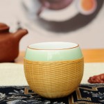 陶瓷茶杯生产商-代工竹制纪念杯