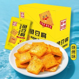 鱼豆腐零食供应商-批发香辣即食零食