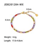 Tennis Bracelet Factory - PVD Gold Plated Snake Butterfly Link