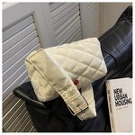 Messenger Bag Factory - Winter Sponge Woven Quilted Crossbody