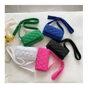 Messenger Bag Factory - Winter Sponge Woven Quilted Crossbody