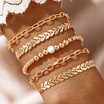Gold Plated Bracelet Factory - Hip Hop Adjustable Chain Crystal