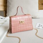 Handbag Manufacturer - Crocodile Pattern Pu Leather Large