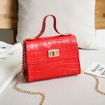 Handbag Manufacturer - Crocodile Pattern Pu Leather Large
