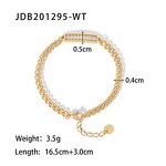 Tennis Bracelet Factory - PVD Gold Plated Snake Butterfly Link