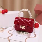 Jelly Purse Manufacturer - Cute Pearl Handle Silicone Coin