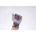 Garden Work Gloves Supplier - OEM Polyester PU Palm Anti Puncture