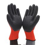 Nitrile Gloves Factory - OEM Custom Logo Gray Nylon Work Gloves