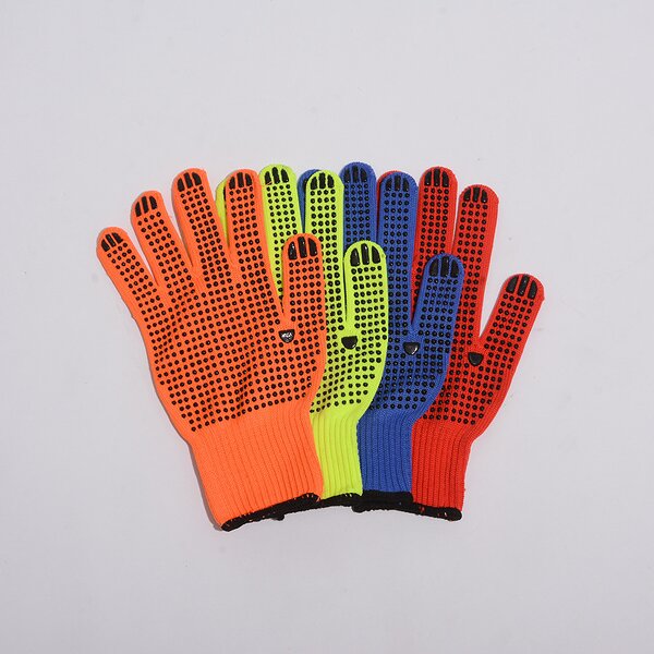 Work Gloves Manufacturer - OEM Wholesale Orange PVC Coated Gloves