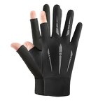 Custom Cycling Gloves Manufacturer - OEM Sun Protect Fingerless Gloves