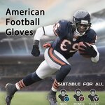 American Football Gloves Supplier - Custom Sticky Receiver Gloves Factory