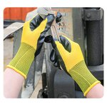 Working Gloves Manufacturer - OEM Textured Latex Palm Grip Gloves