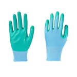 Work Gloves Supplier - OEM Rubber Coated Construction Safety Gloves