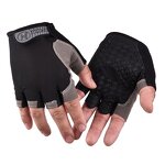 Workout Gloves Manufacturer - Custom Women Half Finger Fitness Gloves
