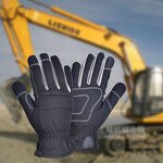 Leather Work Gloves Supplier - OEM Split Leather Industrial Gloves