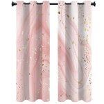 Printed Curtains Manufacturer - OEM Simple Marble Pattern Hotel House