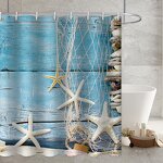 Shower Curtain Factory - OEM Marine Animal Digital Printing Bathroom
