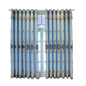 Double Layer Curtains Factory - OEM Blackout Bedroom Living Room Gauze