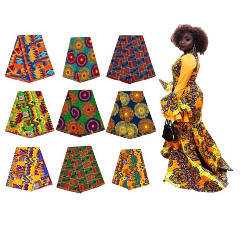 Ankara Fabric Factory - OEM Double Faced Woven 100% Cotton African