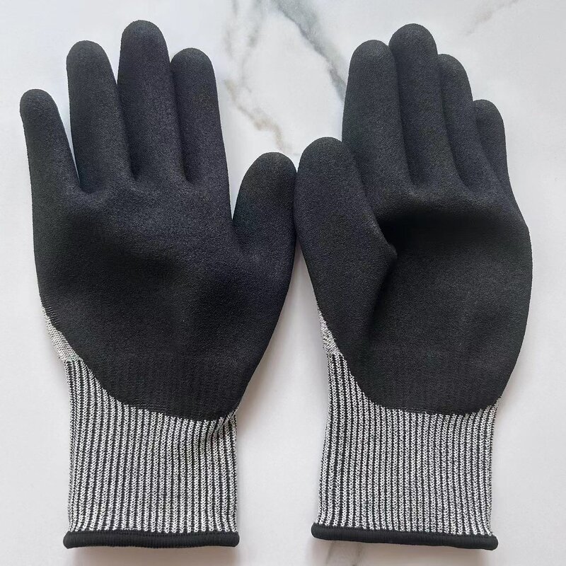 HPPE Work Gloves Factory - OEM Level 5 Cut Abrasion Resistant Glove