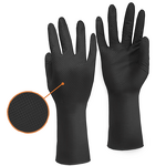 Industrial Nitrile Gloves Factory - OEM 12inch Diamond Texture Mechanic