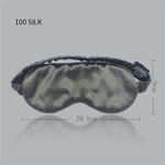 Silk Eye Mask Manufacturer - OEM 100% Mulberry Light Blocking Sleep Mask