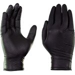 Nitrile Mechanic Gloves Manufacturer - OEM 8mil Raised Diamond Grip Glove