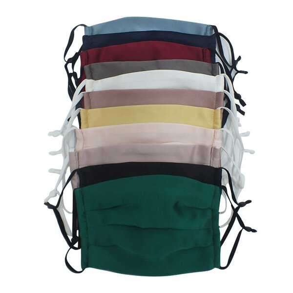 Silk Face Mask Factory - OEM 100% Mulberry Elastic Earloop Reusable