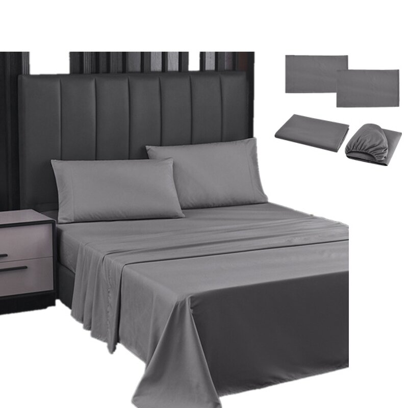 Bed Sheet Manufacturer - OEM Brushed Microfiber Hotel Home Custom