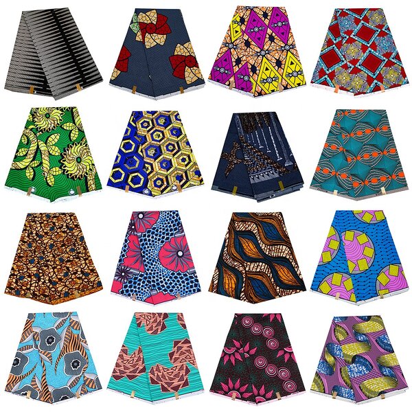 African Print Fabric Manufacturer - OEM 100% Polyester Double Sided