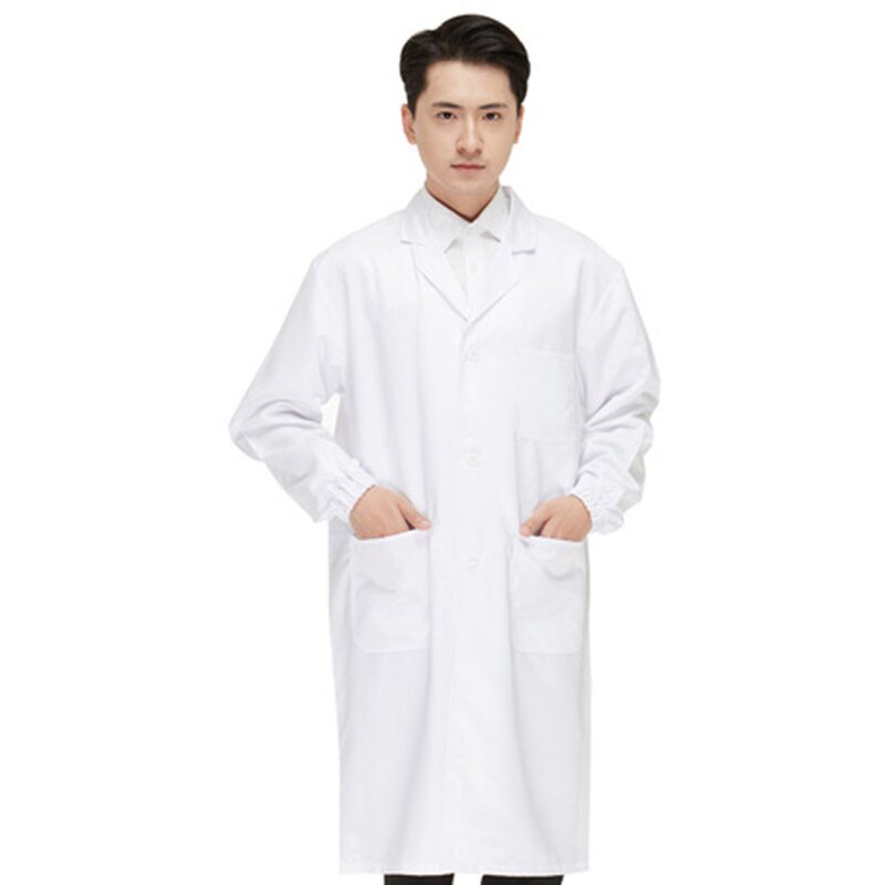 Lab Coat Factory - OEM Unisex White Gown Doctor Nurse Work Uniform