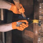 Nitrile Gloves Factory - OEM 8mil Heavy Duty Diamond Texture Custom