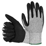 Cut Resistant Gloves Manufacturer - OEM Level 5 HPPE Foam Nitrile Coated