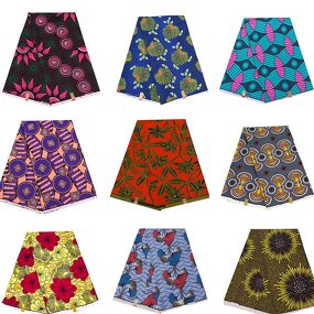African Wax Fabric Factory - OEM Polyester Party Dress Garment Batik