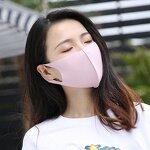 Reusable Face Mask Manufacturer - OEM Summer Thin Breathable Ice Silk
