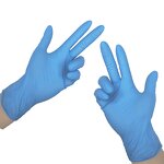 Tattoo Nitrile Gloves Factory - OEM Pink Black Blue Custom Logo Glove