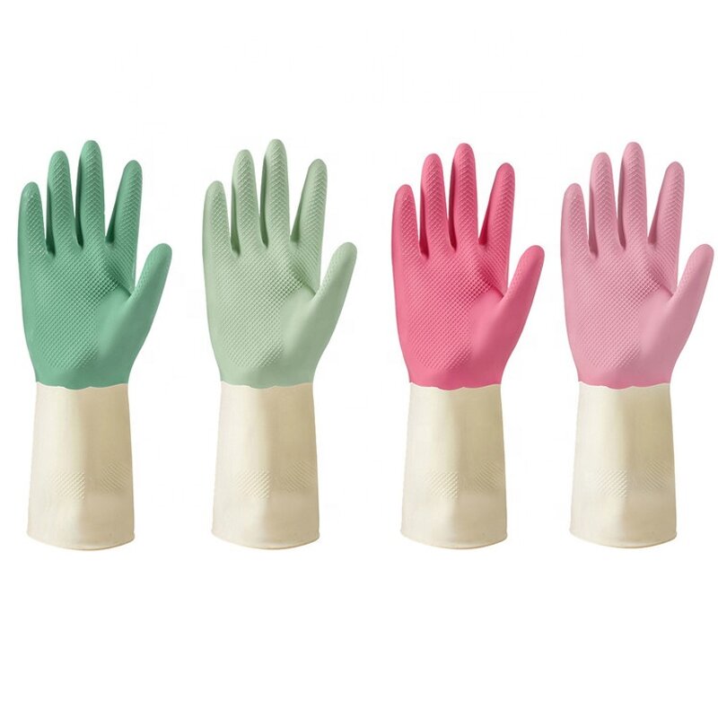Cleaning Gloves Manufacturer - OEM Waterproof Dish Washing Rubber Glove