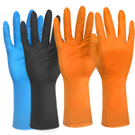 Industrial Nitrile Gloves Factory - OEM 12inch Diamond Texture Mechanic