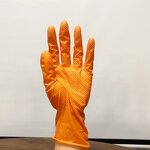 Thick Nitrile Gloves Factory - OEM 10mil 8mil Oil Waterproof Disposable