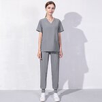 Scrubs Uniforms Manufacturer - OEM Anti Wrinkle Nursing Scrubs Sets